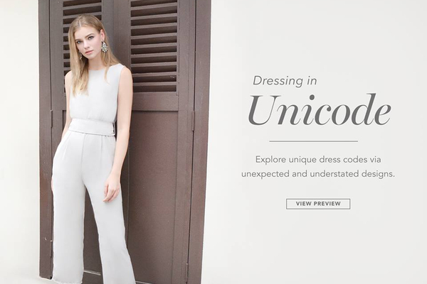 Dressing in Unicode