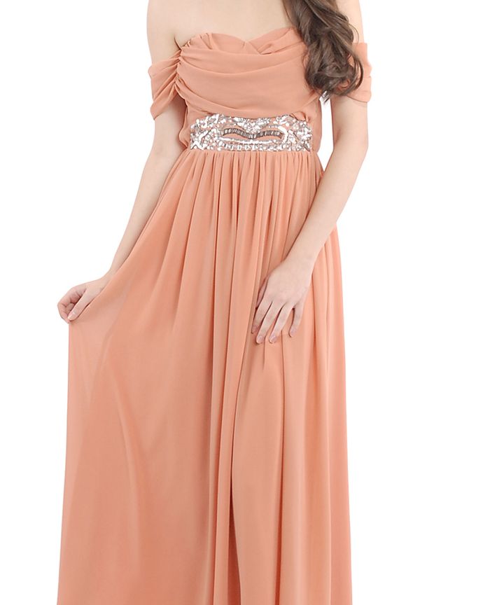 Cartier Luxe Bejewelled Maxi Dress