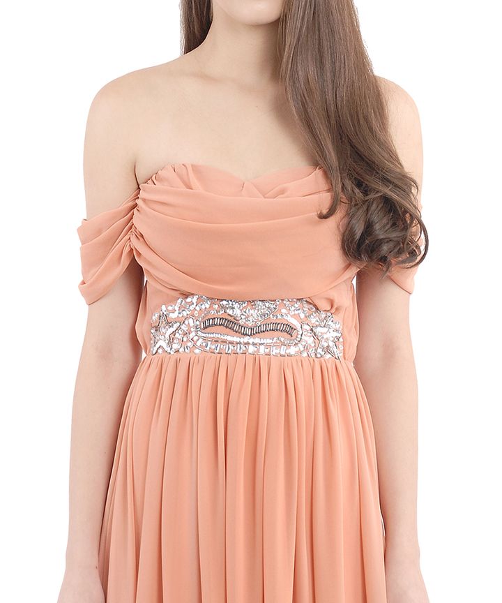 Cartier Luxe Bejewelled Maxi Dress