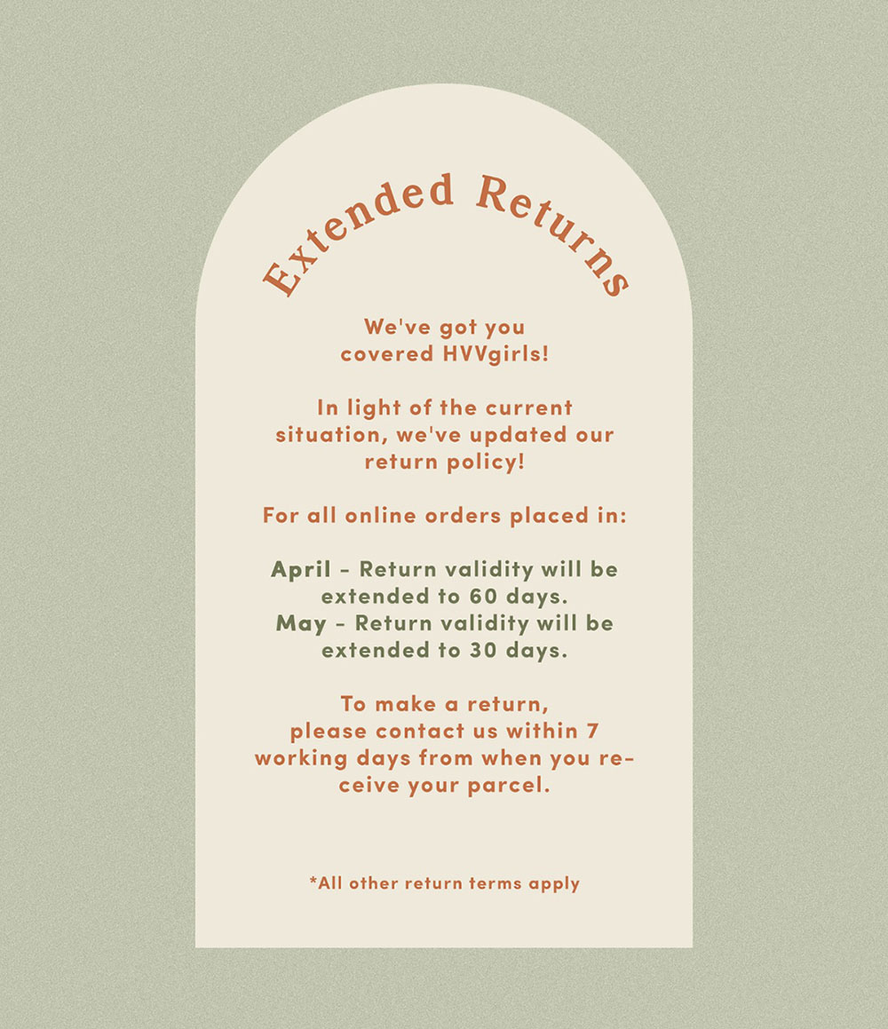 Extended Return Policy