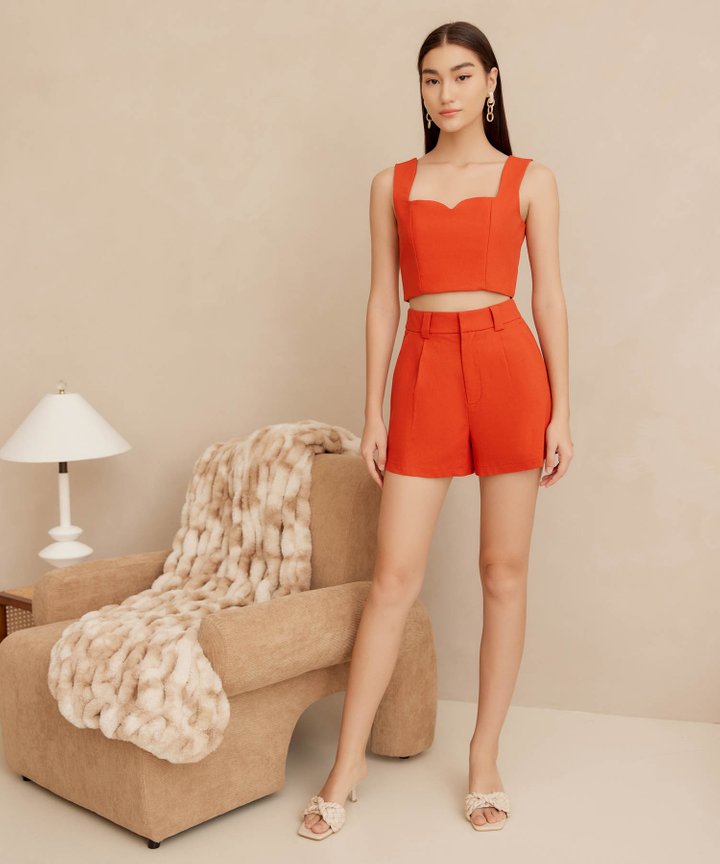 Collette Shorts - Grapefruit
