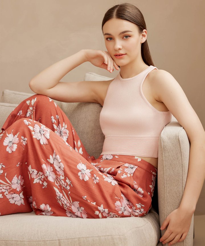 Haim Diamond Tank - Barely Pink