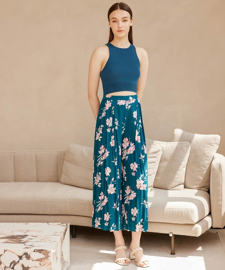 Haim Diamond Tank - Chathams Blue