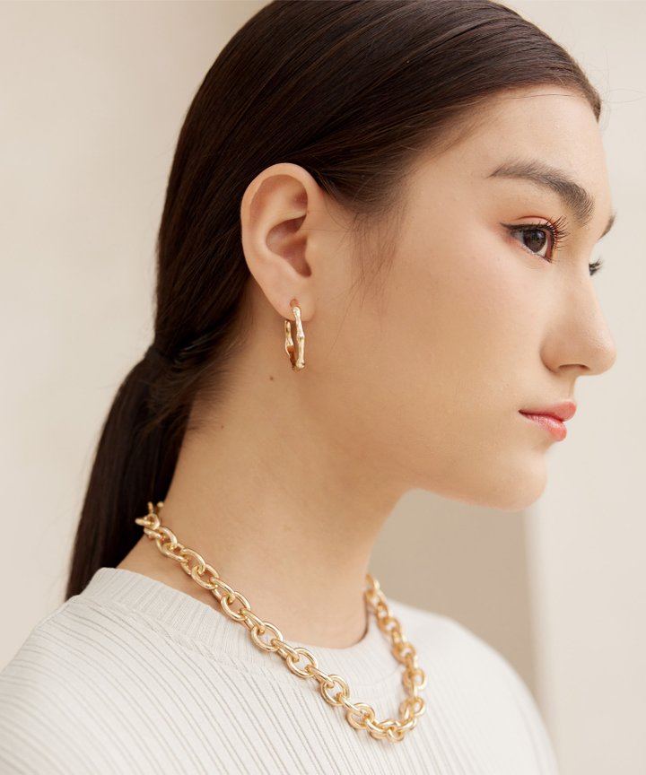 Justa Chain Choker - Gold