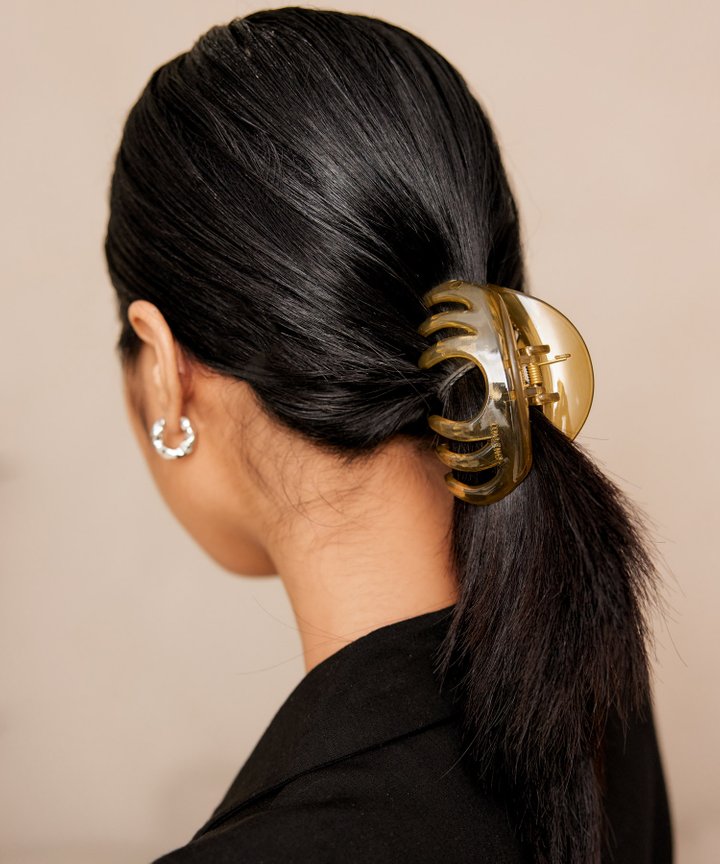 Caracas Claw Clip - Olive