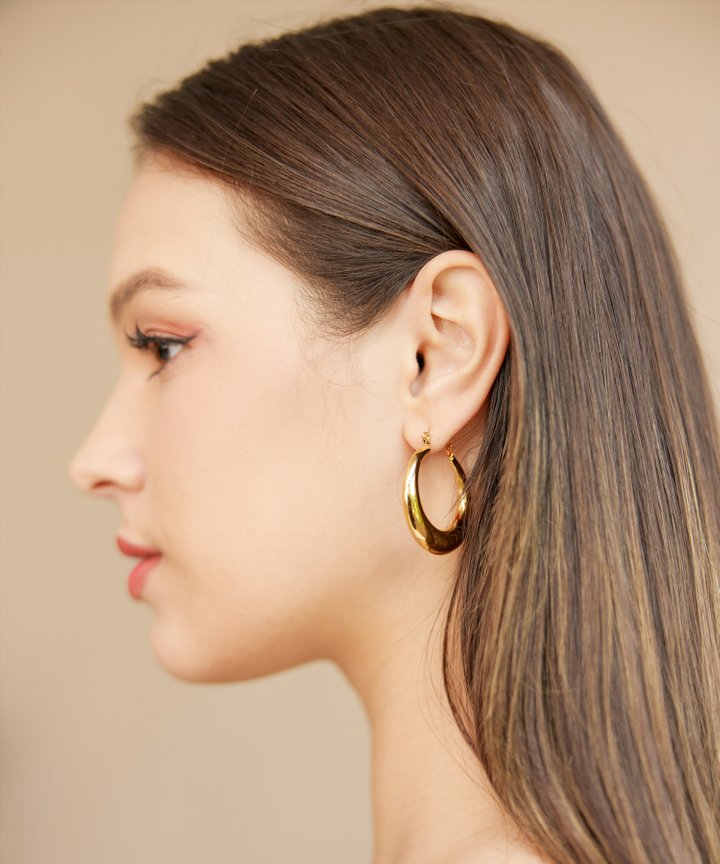 Griffin Hoop Earrings