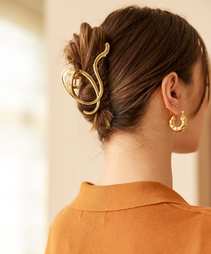 Ludlow Hair Clip - Gold
