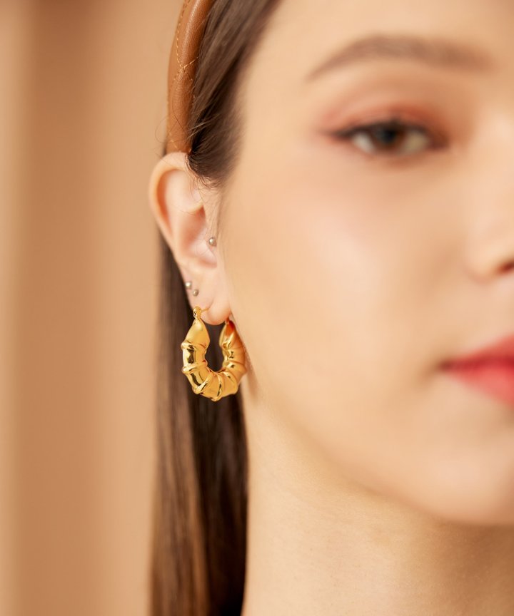 Roche Hoop Earrings