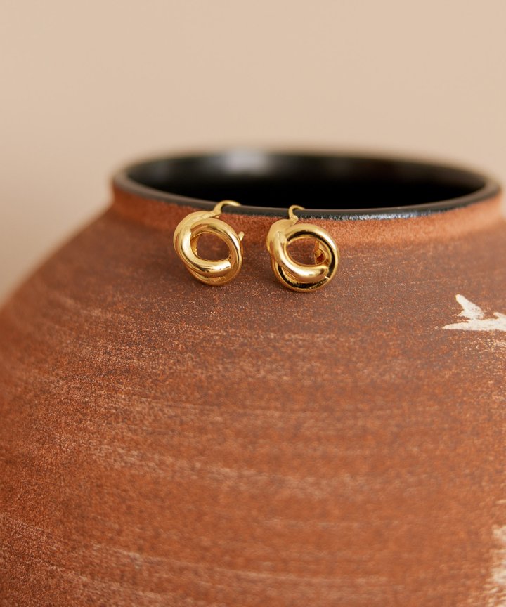 Rupert Earrings - Gold