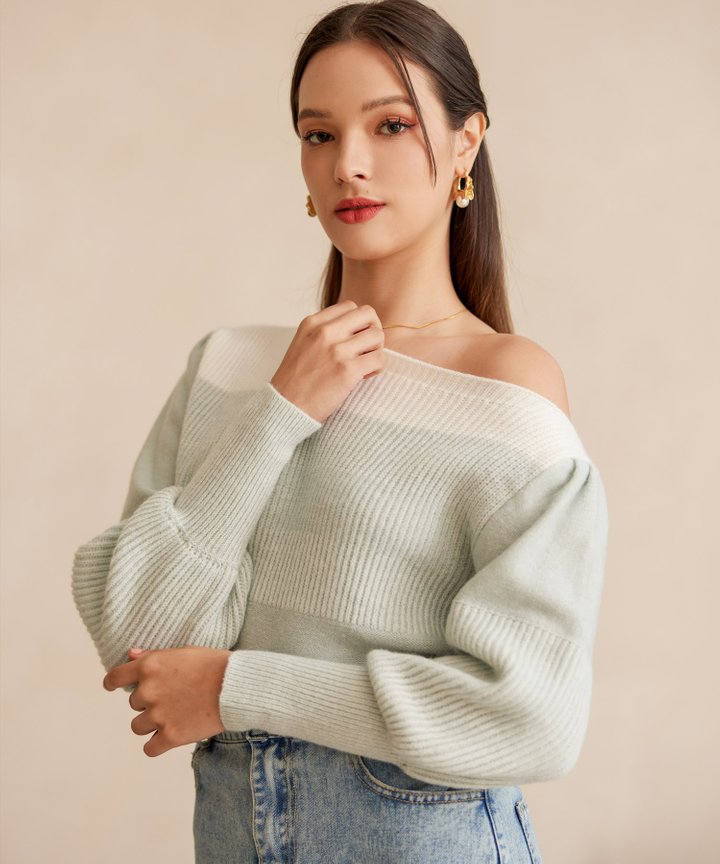 Samaritaine Sweater - Sky