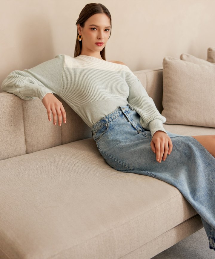 Silvio Denim Skirt
