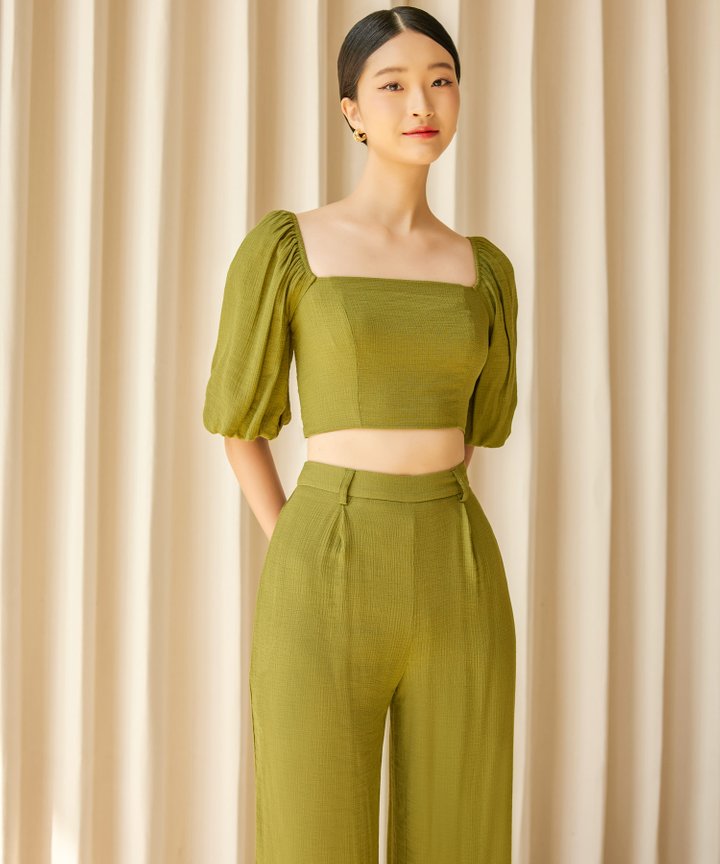 Margot Trousers - Avocado