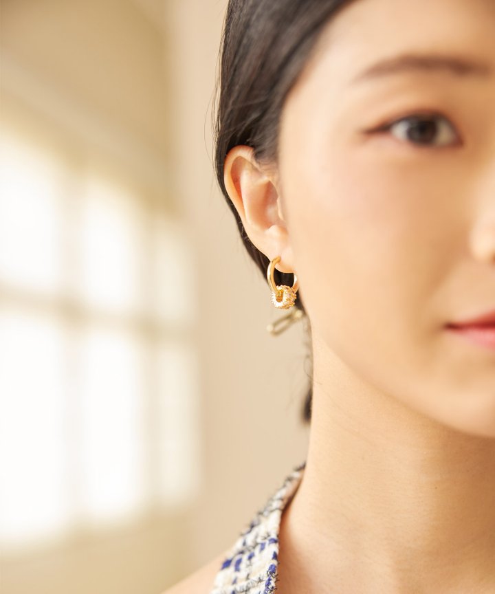 Odara Huggie Earrings