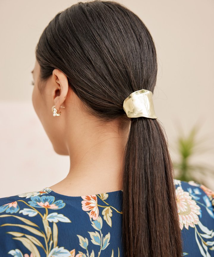 Metallic Hair Cuff