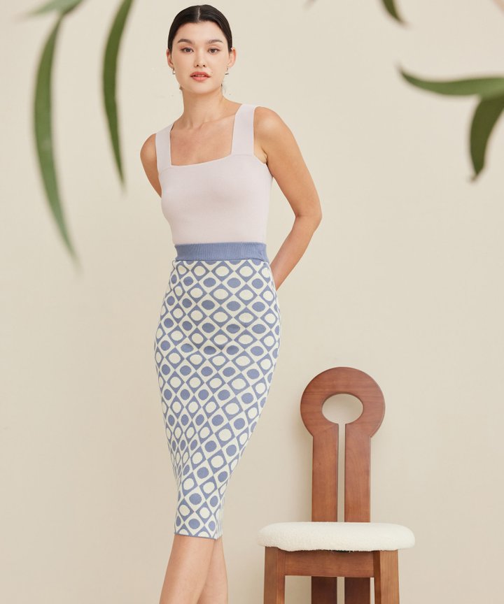 Felix Knit Tank - Barely Lilac
