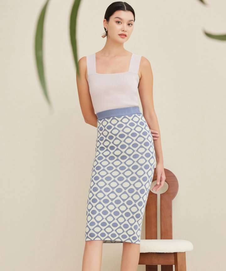 Felix Knit Tank - Barely Lilac