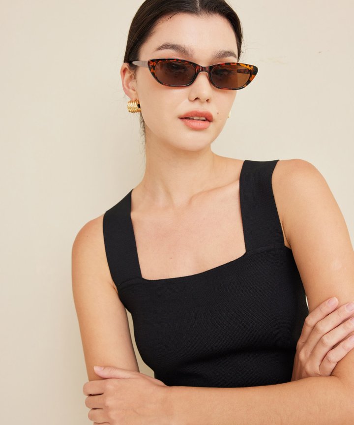 Felix Knit Tank - Black