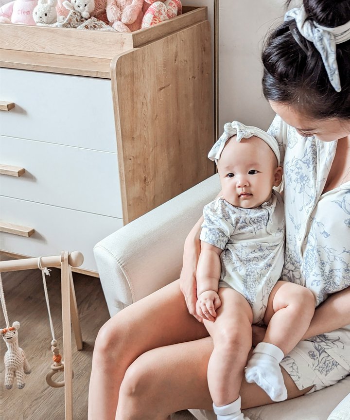 Floris Baby Onesie - Blue