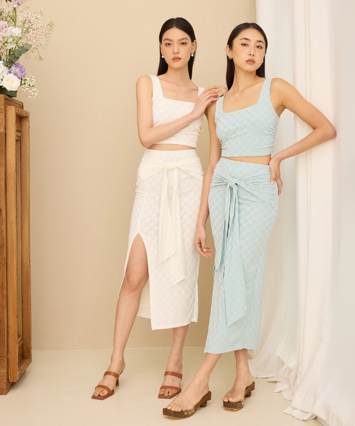 Giverny Skirt - White
