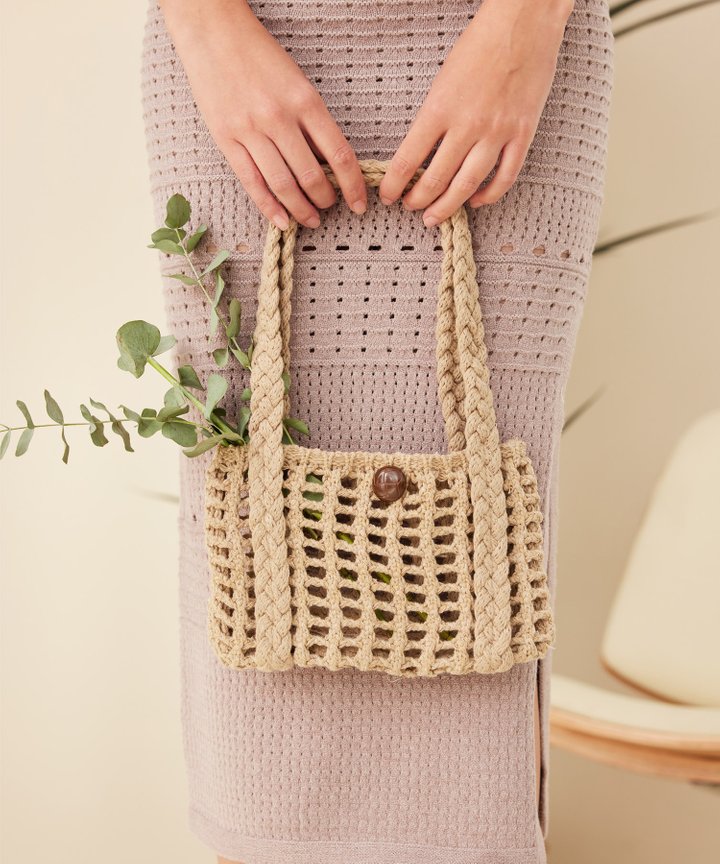 Piana Woven Bag - Taupe