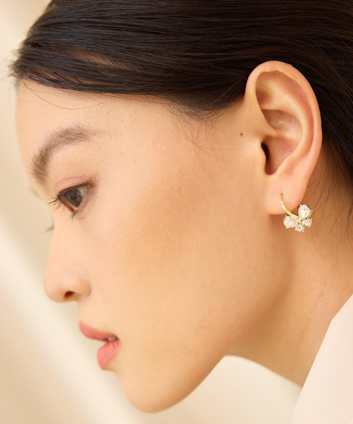 Butterfly Embellished Earrings