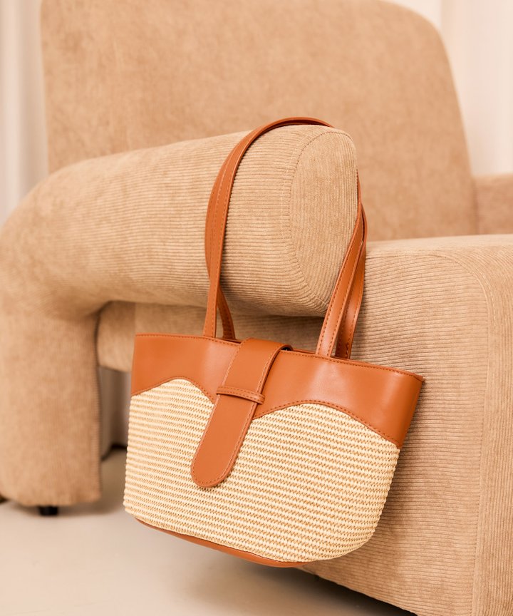 Noemie Woven Bag