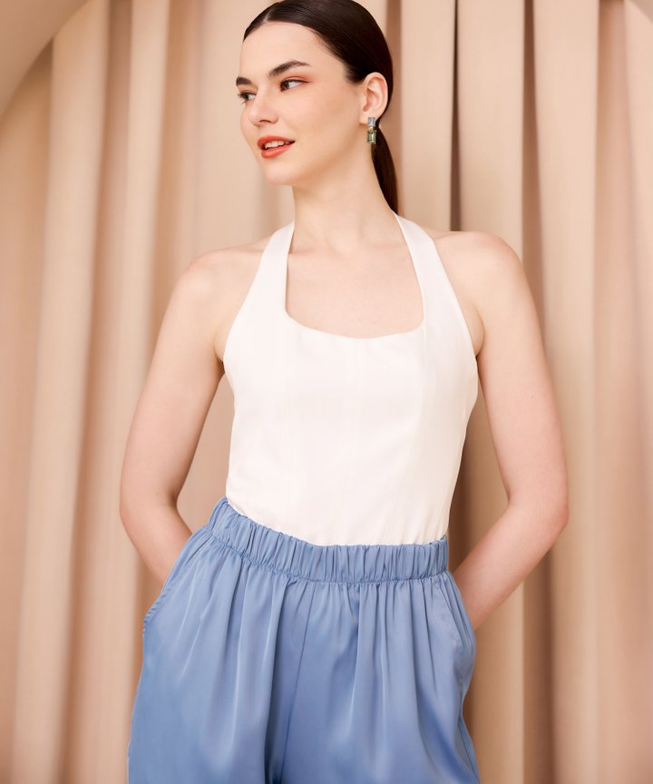 Andi Halter Top - White