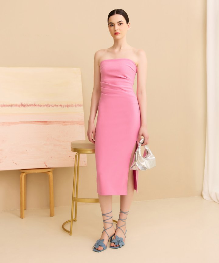 Asti Dress - Candy Pink