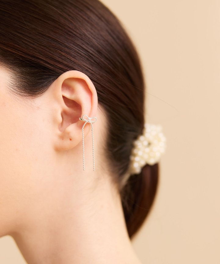 Luna Long Ribbon Earrings