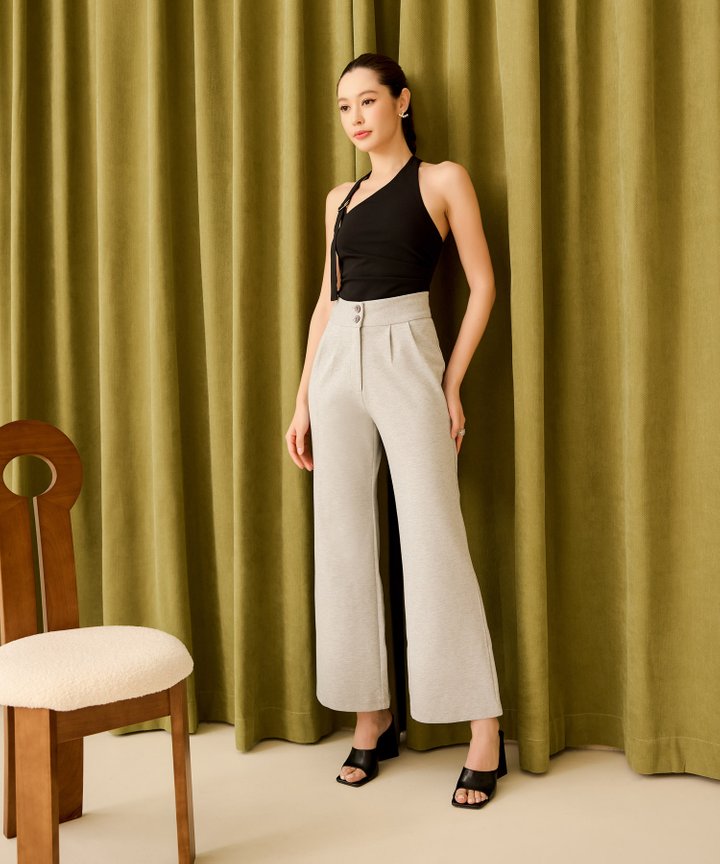 Athens Trousers - Heather Grey