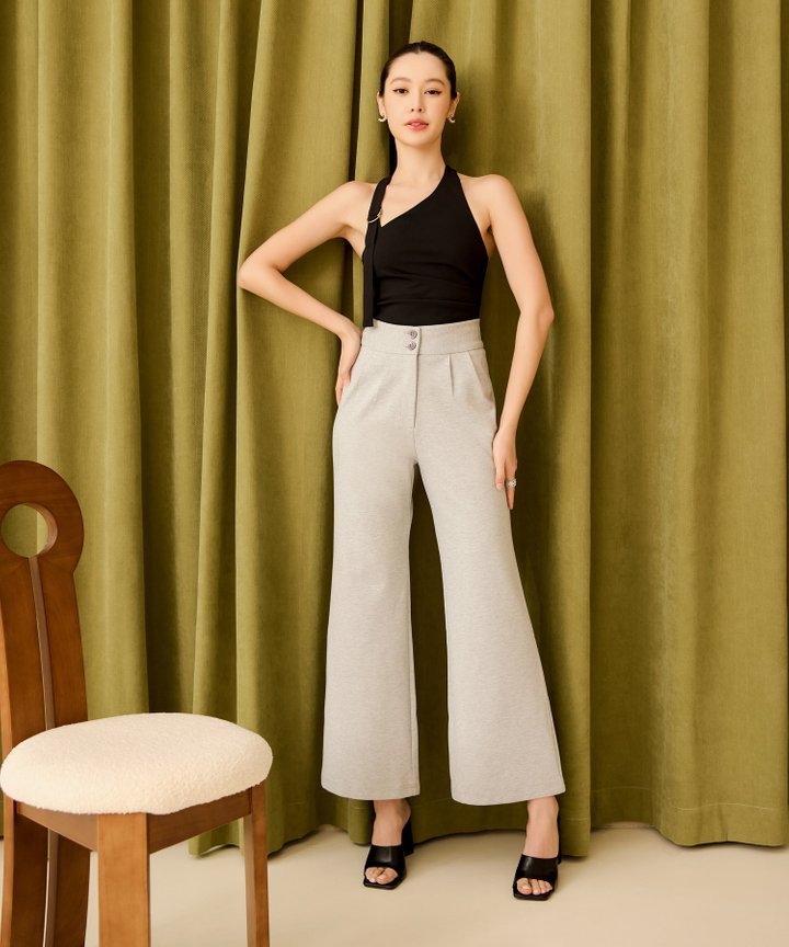 Athens Trousers - Heather Grey