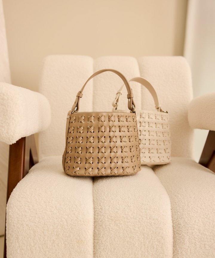 Bailey Textured Bucket Bag