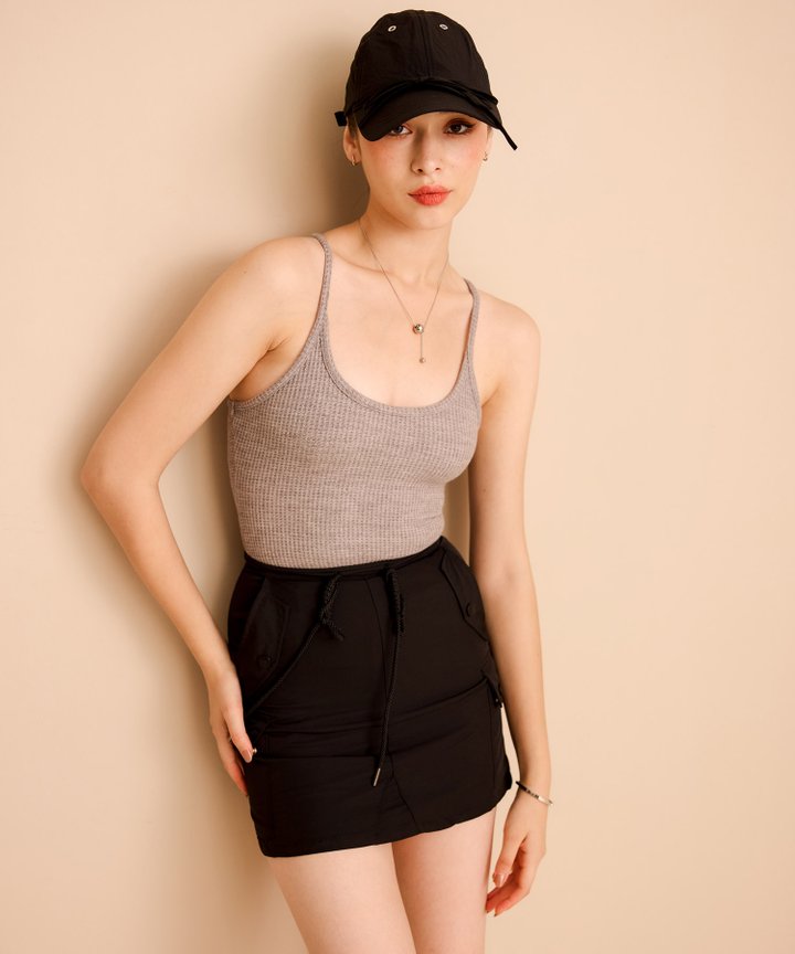 Casa Utility Skorts - Black