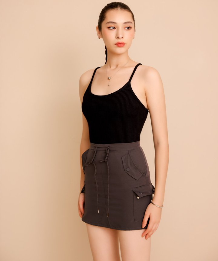 Casa Utility Skorts - Grey