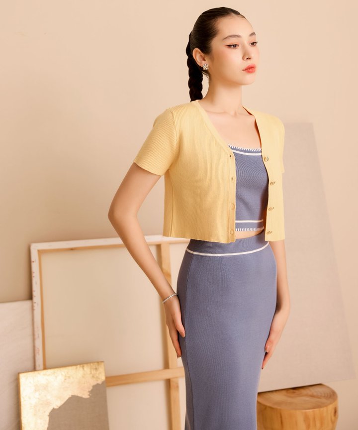 Leone Shrug Cardigan - Sunshine