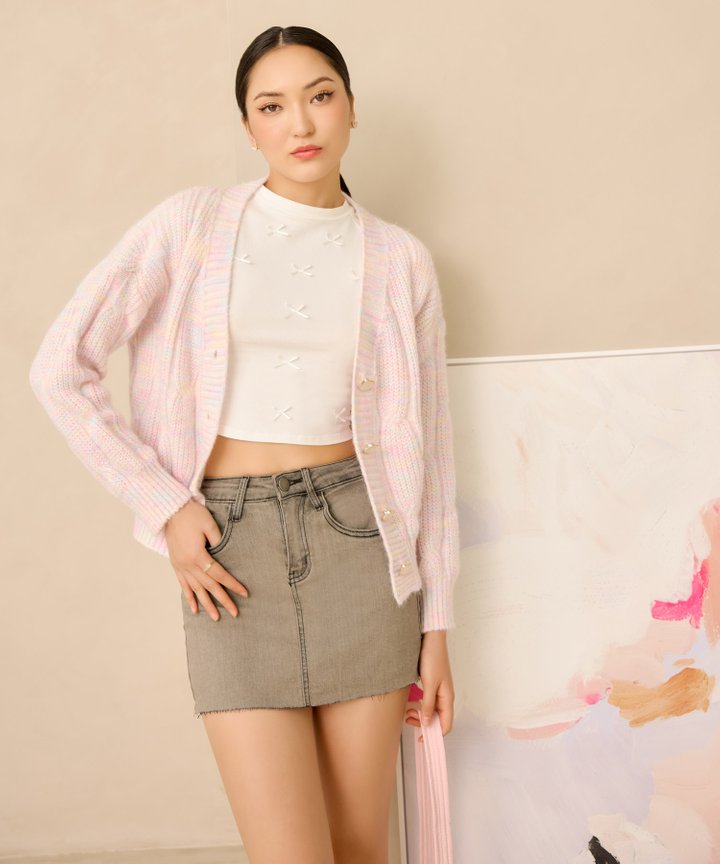 Madison Denim Skorts - Grey