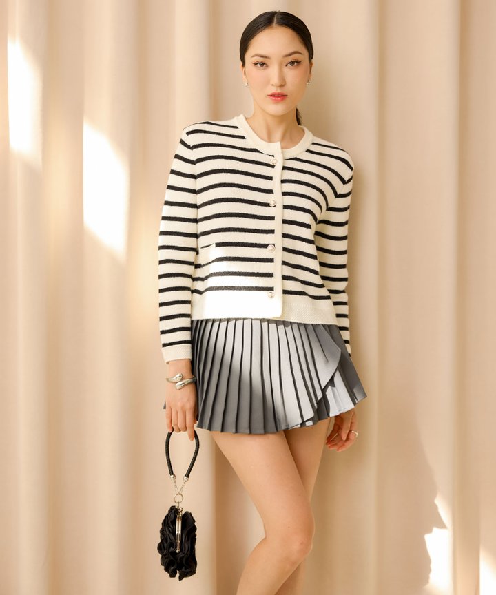 Cruise Striped Cardigan
