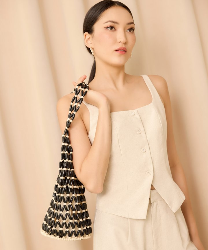 Filipa Linen Top - Crema (Restock)