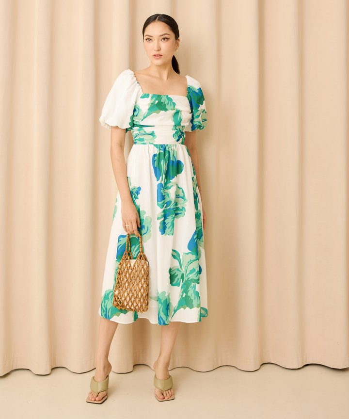Kavala Floral Maxi - Green