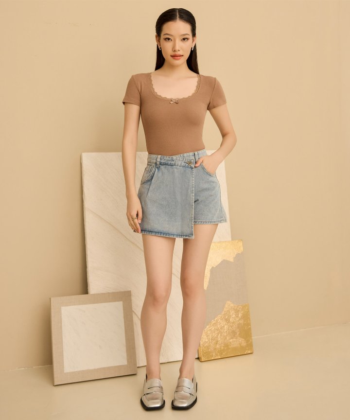 Jin Denim Skorts