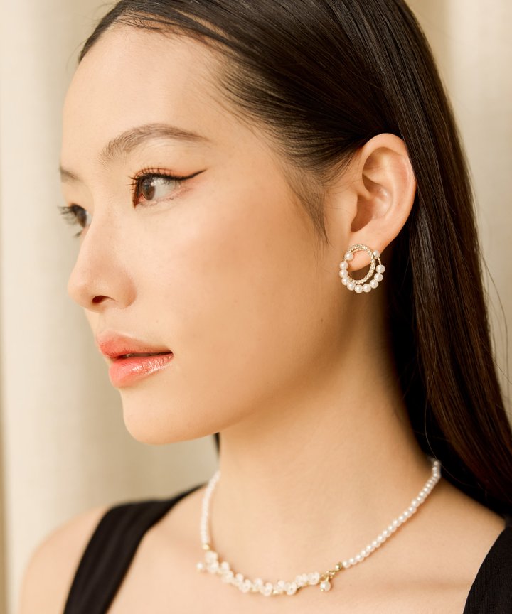 Ruben Pearl Earrings