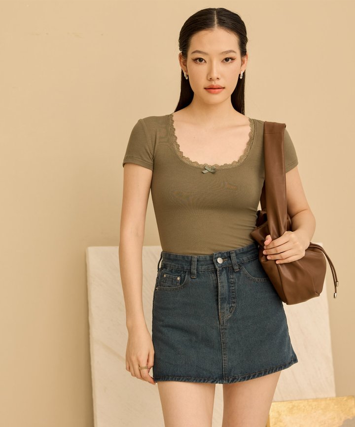 Tabitha Denim Skorts