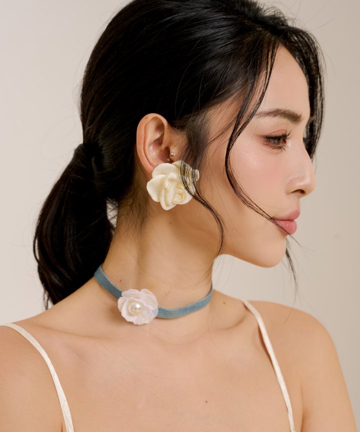 Rosette Earrings