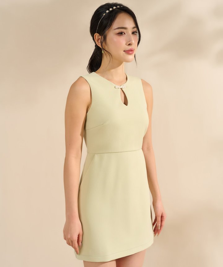 Siena Pankou Dress - Apple Green