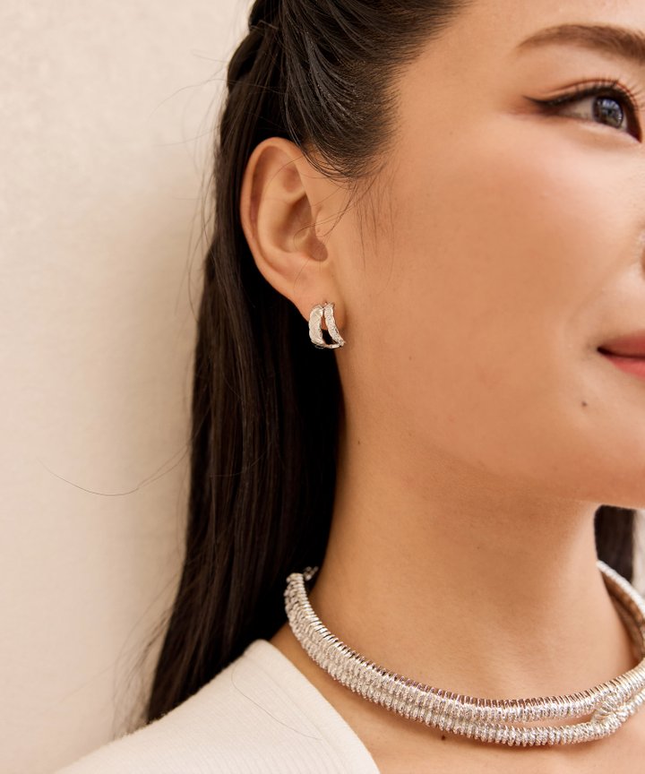 Nerea Earrings - Silver