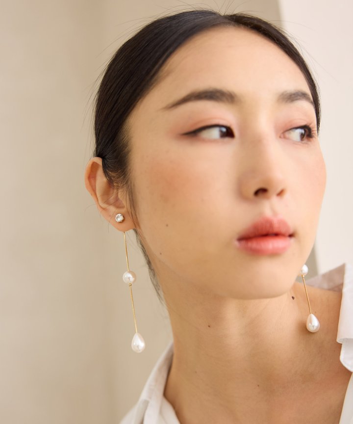 Ophira Pearl Earrings (Backorder)