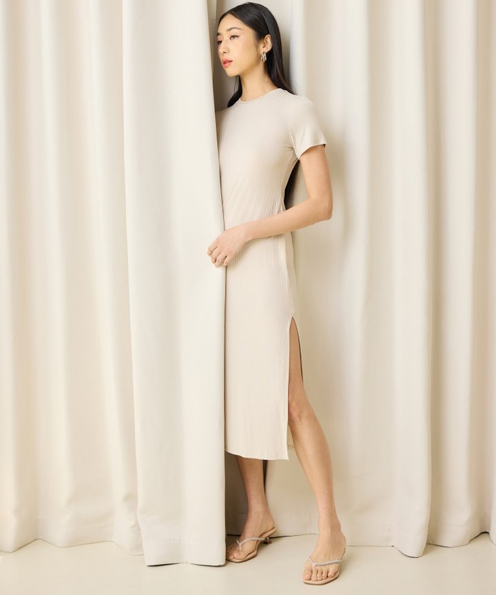 Gabor Maxi Dress - Oat