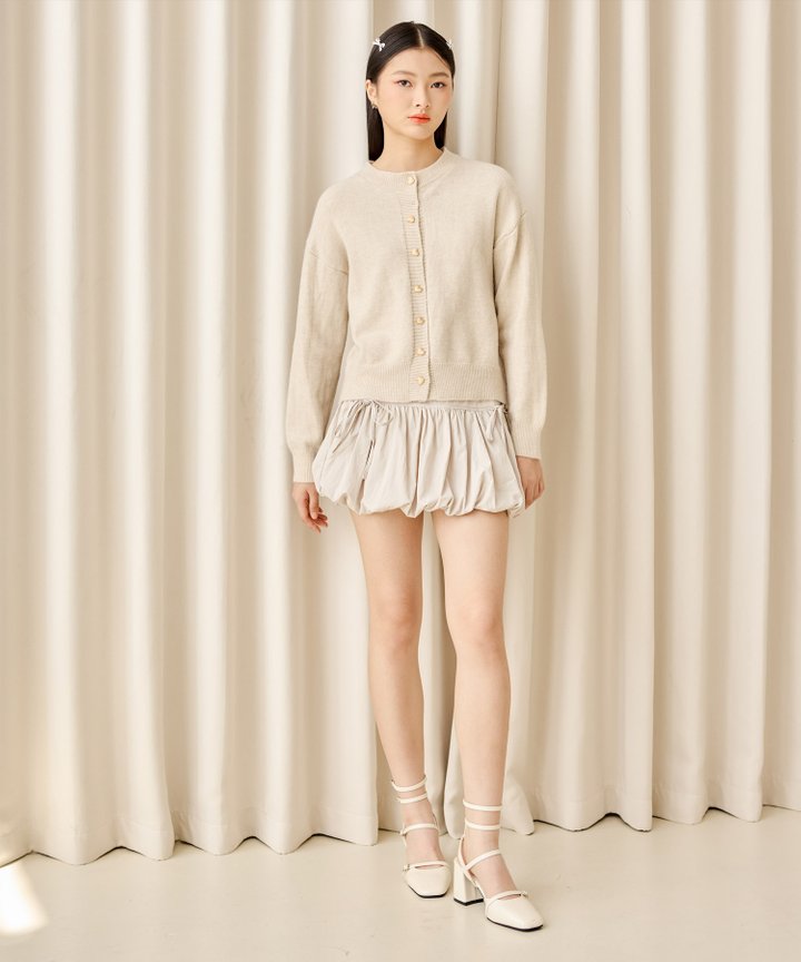 Paola Knit Cardigan - Oat