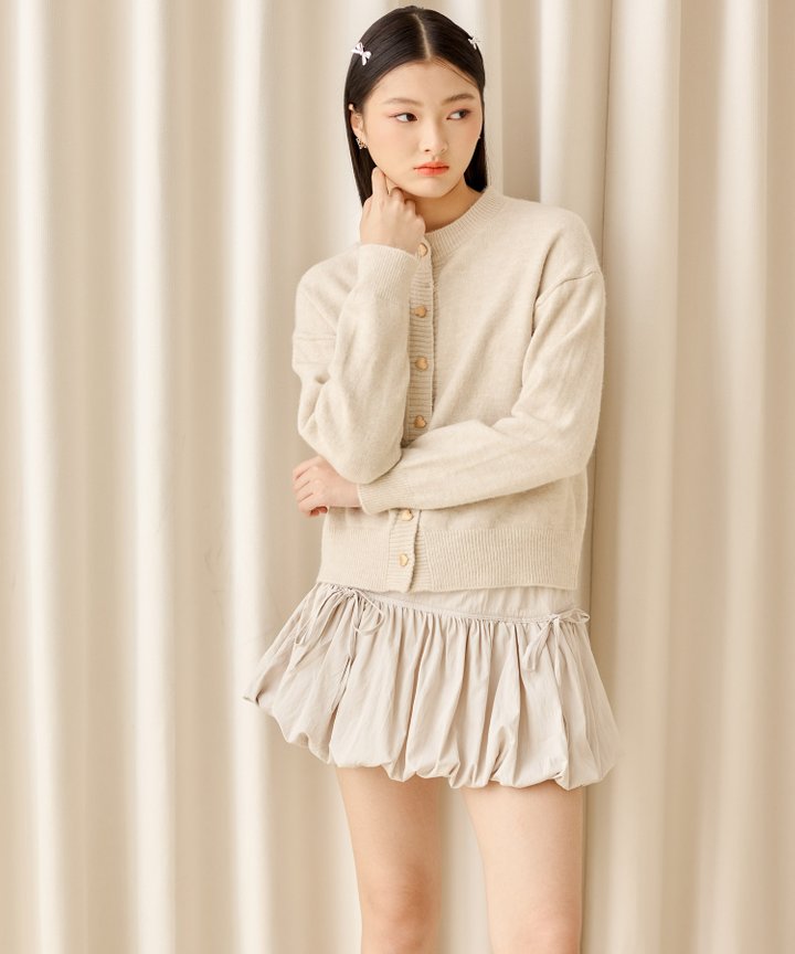 Paola Knit Cardigan - Oat