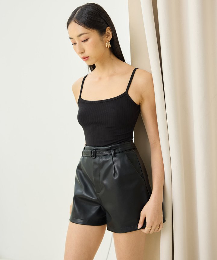 Stila Scoop Neck Tank - Black